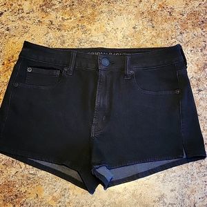 American Eagle Outfitters Black Jean Shorts